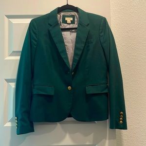 J.Crew Factory emerald green blazer